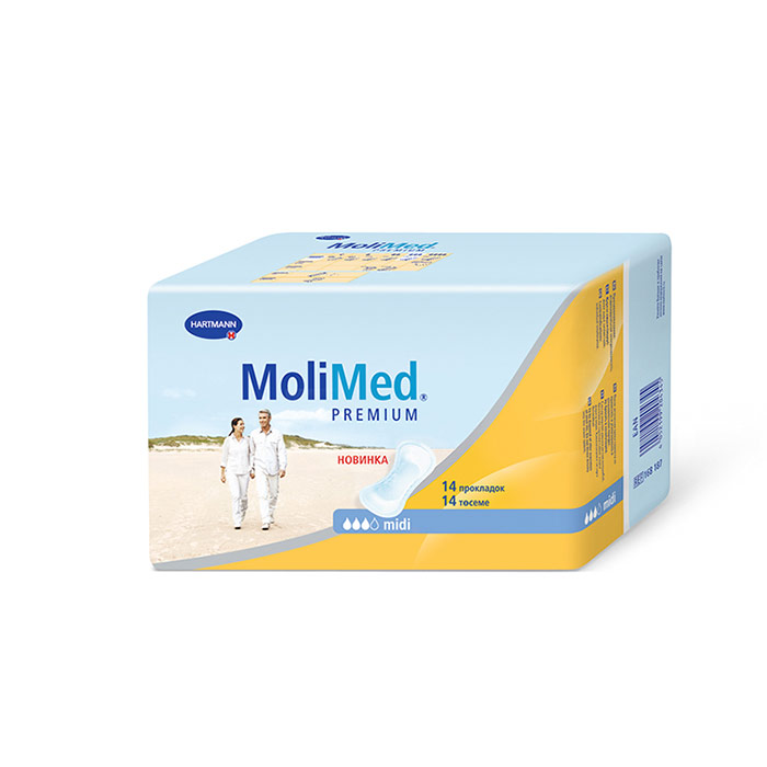 Прокладки Molimed Premium женские урологические 14 шт.
