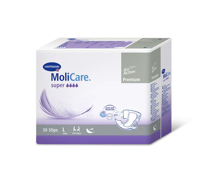 Подгузники при недержании Molicare Premium Super soft 30 шт..