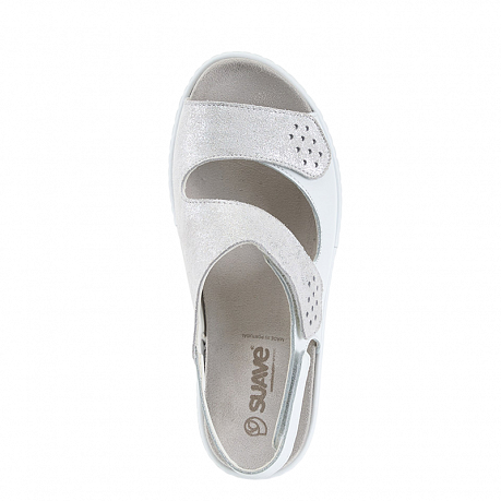 Сандалии Suave Athens женские 15013T-0101,7013,TL93 белые. Изображение 4 из 4