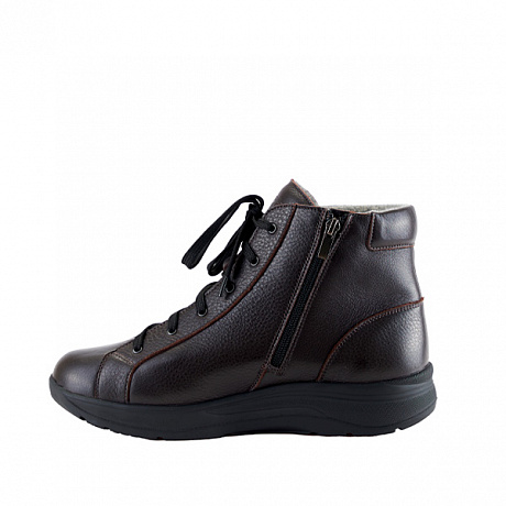 Полусапоги ортопедические Dr Thomas утепленные женские DTD-454-2 коричневые. Изображение 3 из 4