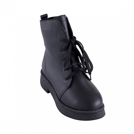 Полусапоги ортопедические Dr Thomas утепленные женские DTD-610-5 черные. Изображение 2 из 5