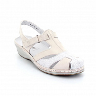 Сандалии Suave Paris женские 0917T-3103,1I13 молочные.