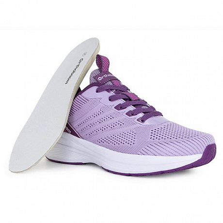 Кроссовки ортопедические Ортобум для девочек 35037-01 мальва. Изображение 5 из 7